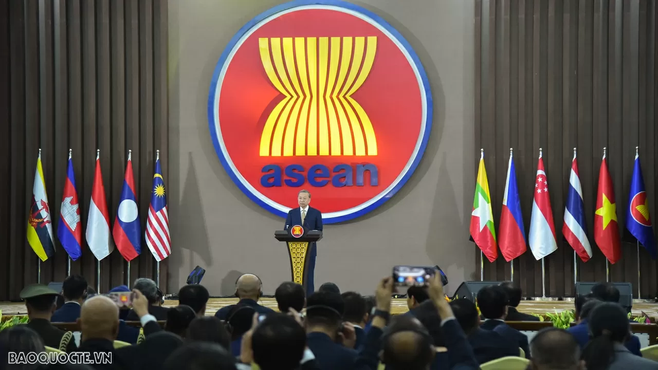 Tổng Bí thư Tô Lâm và Phu nhân dự Lễ kỷ niệm 30 năm Việt Nam gia nhập ASEAN