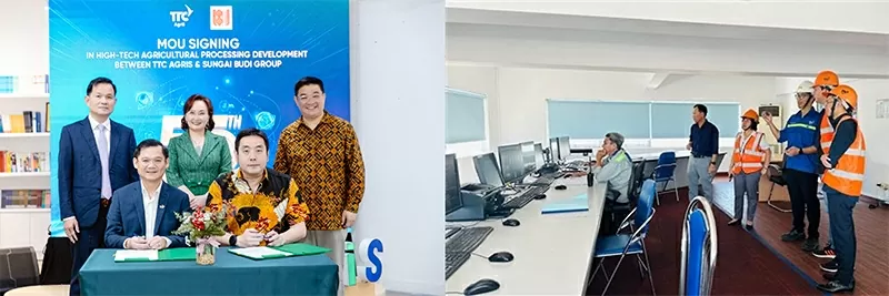 TTC AgriS và Sungai Budi hợp tác toàn diện hướng đến mục tiêu phát Nông nghiệp công nghệ cao bền vững