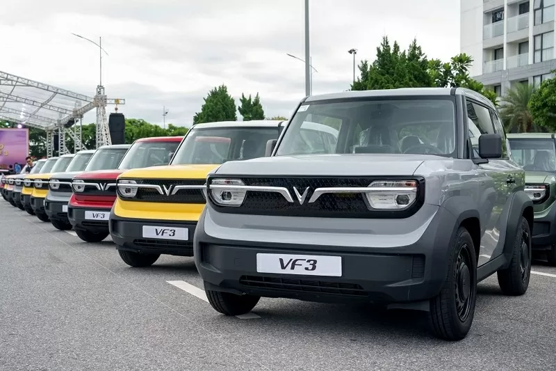 VinFast VF 3 là mẫu xe điện bán chạy nhất của hãng xe Việt trong tháng 2/2025