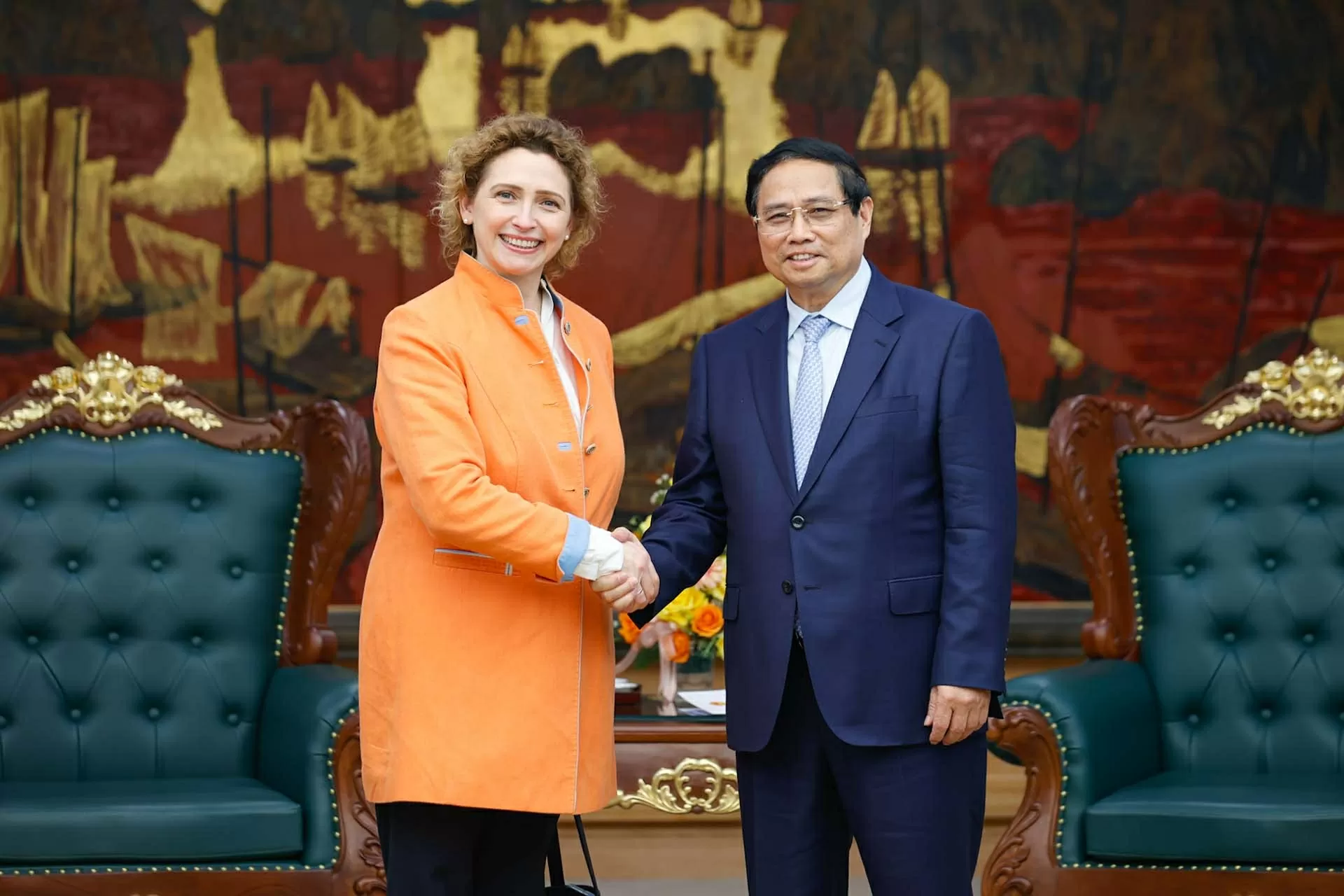 Thủ tướng Phạm Minh Chính đề nghị EIB và Việt Nam ký kết hiệp định ODA thế hệ mới