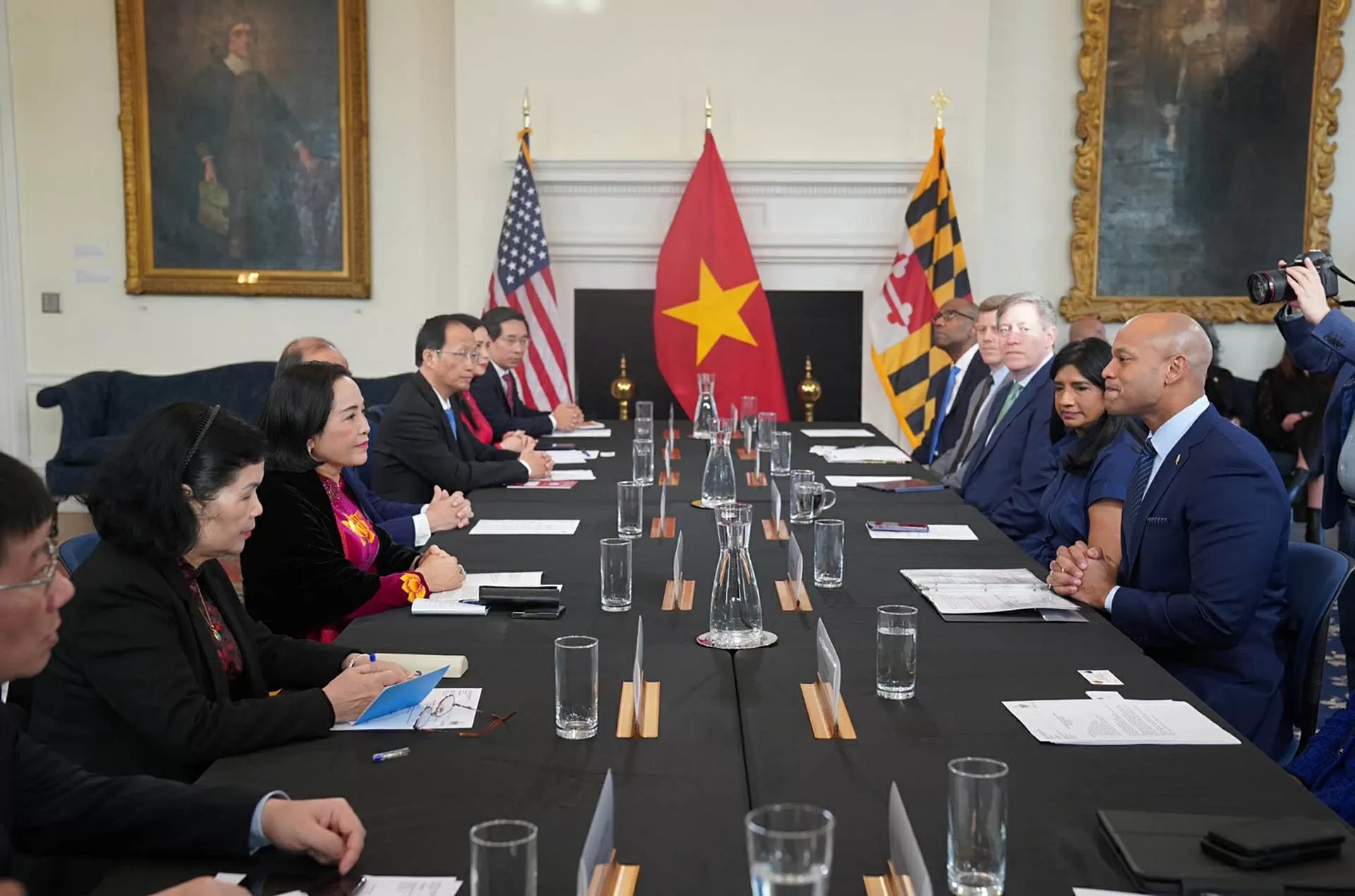 Phó Chủ tịch Quốc hội Nguyễn Thị Thanh thăm bang Maryland nhân chuyến công tác Hoa Kỳ dự Khoá họp CSW 69