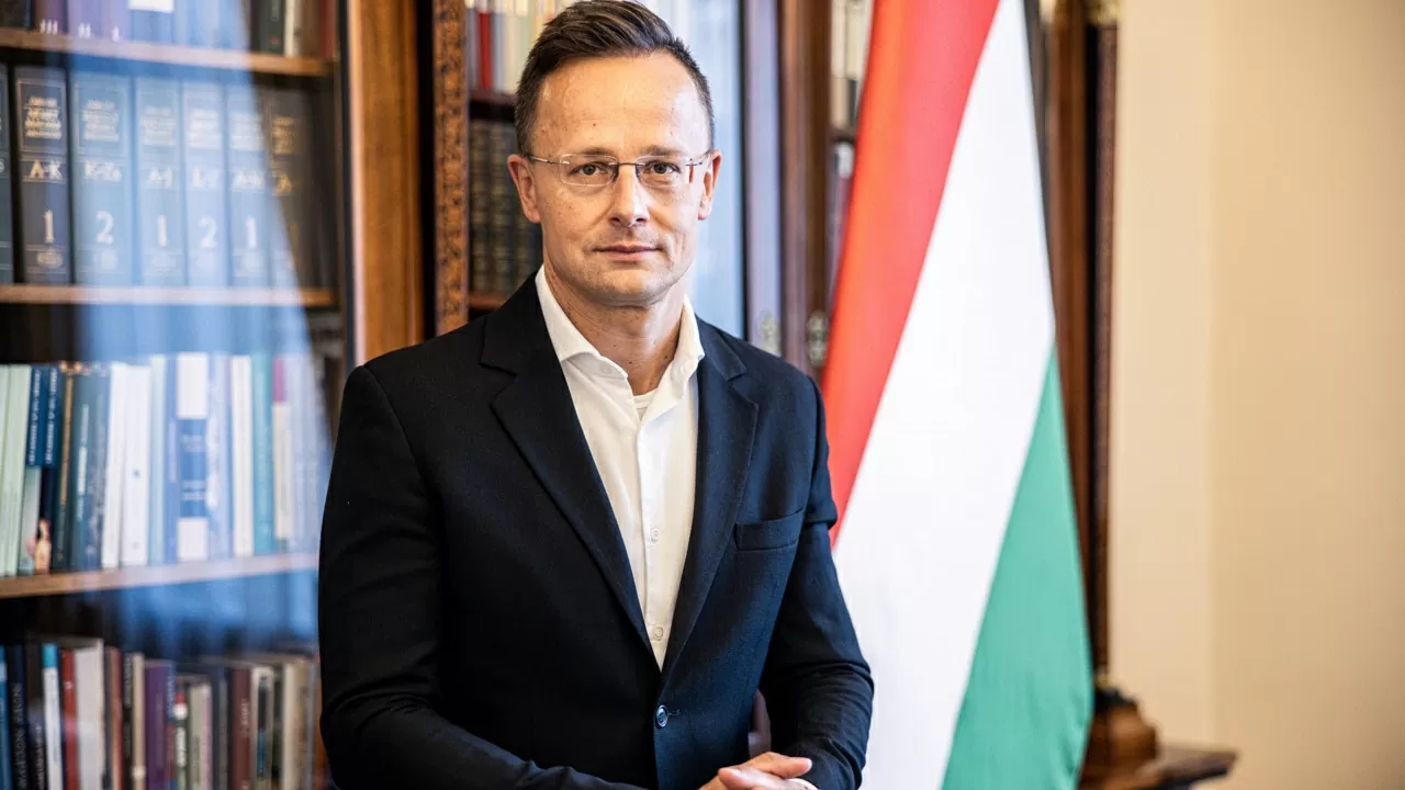 Bộ trưởng Ngoại giao và Kinh tế đối ngoại Hungary Szijjarto Peter. (Nguồn: Moldoval)