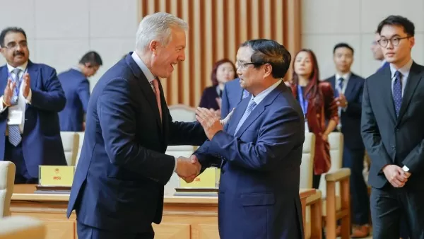 PM Pham Minh Chinh welcomes delegation from USABC and nearly 60 major US corporations