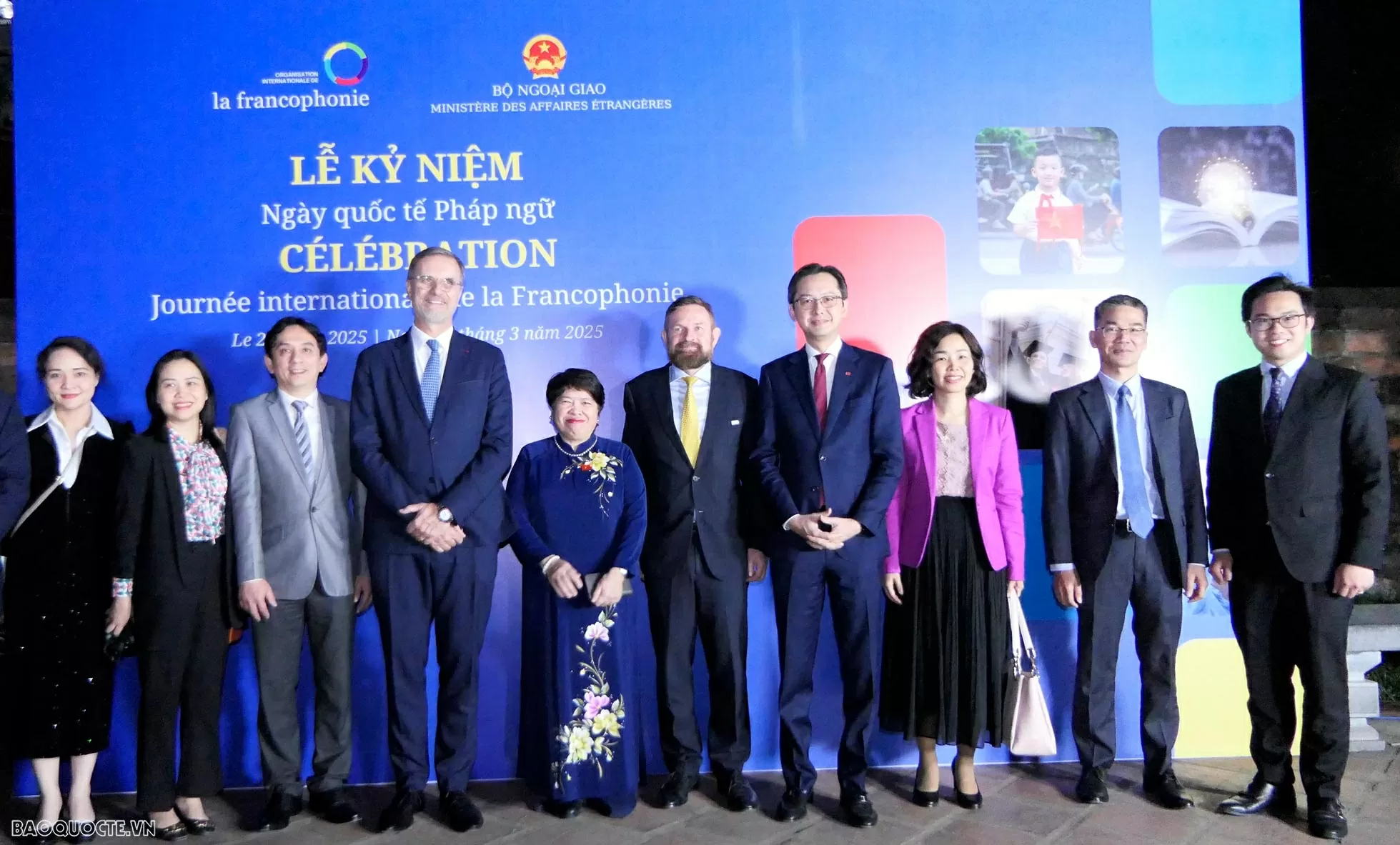 Ceremony honouring French language and Francophonie community's shared values held in Hanoi Ceremony honouring French language and Francophonie community's shared values held in Hanoi