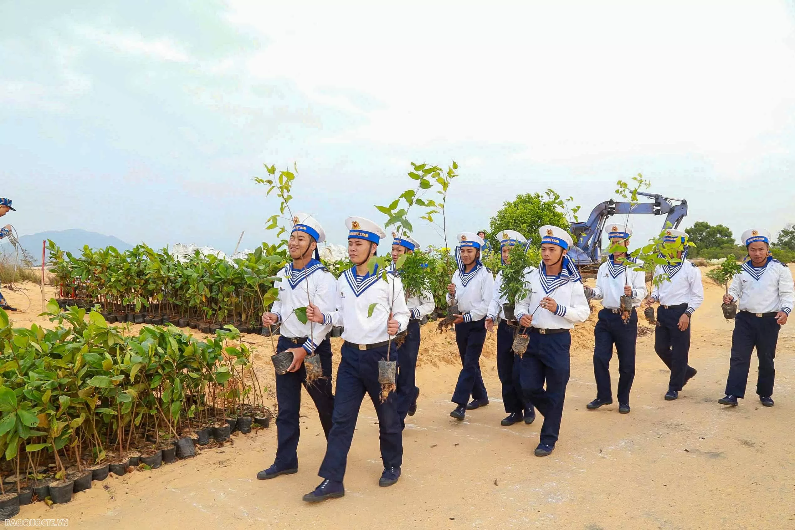Vùng 4 Hải quân phủ xanh bán đảo Cam Ranh