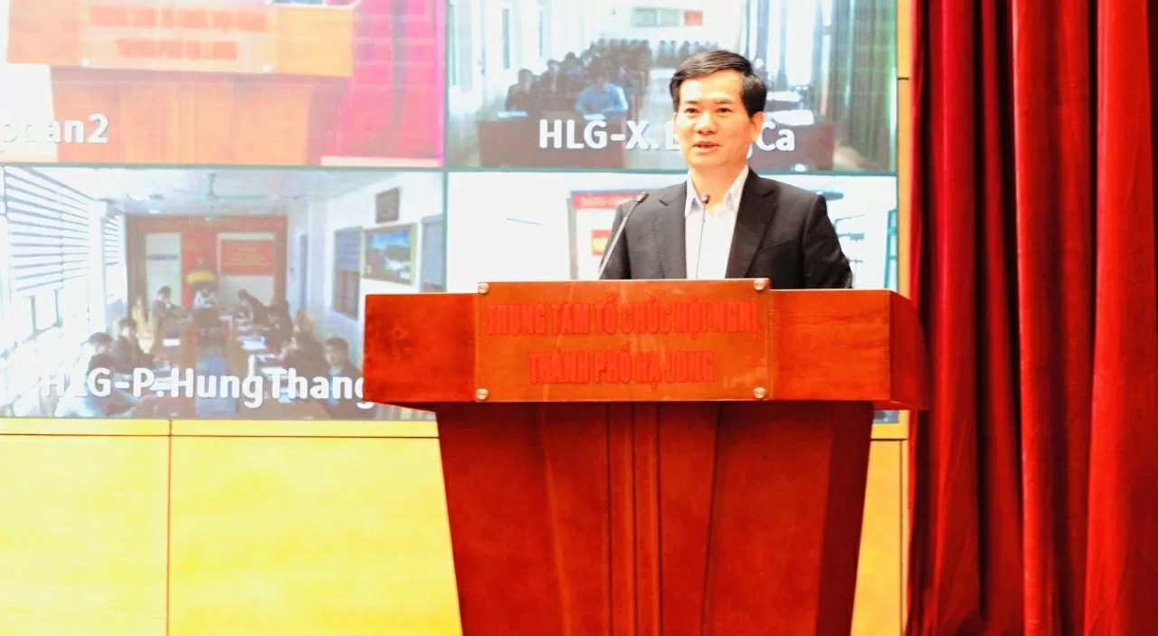 đồng chí Vũ Quyết Tiến, Ủy viên Ban Thường vụ Tỉnh ủy, Bí thư Thành ủy Hạ Long