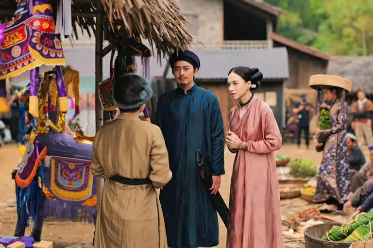 may cổ phục cho phim