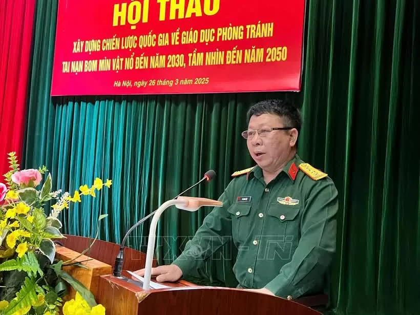 Vietnam to build strategy for education on bomb, mine accident prevention