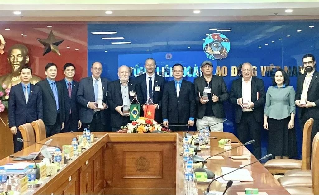 Thúc đẩy hợp tác giữa các tổ chức công đoàn và công nhân lao động Việt Nam-Brazil