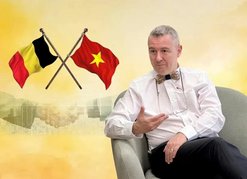 Belgian Ambassador to Vietnam Karl Van den Bossche (Photo: VNA)
