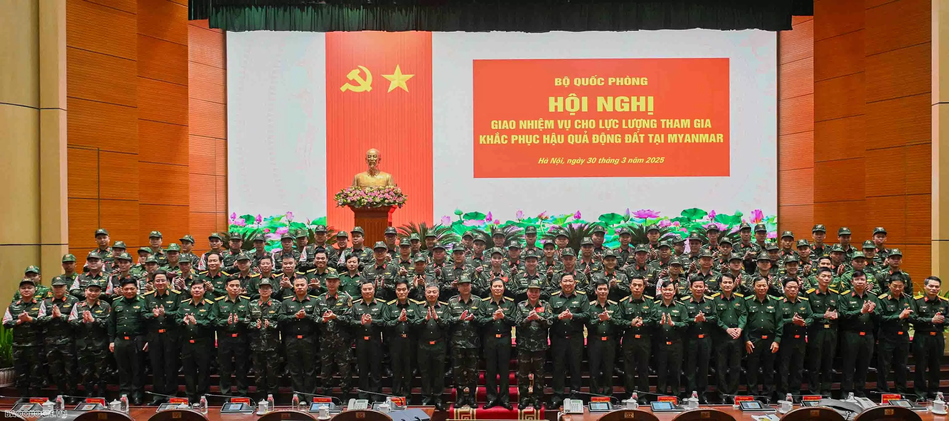 Trưởng đoàn cứu trợ động đất tại Myanmar: Việt Nam cử lực lượng tinh nhuệ nhất Trưởng đoàn cứu trợ động đất tại Myanmar: Việt Nam cử lực lượng tinh nhuệ nhất