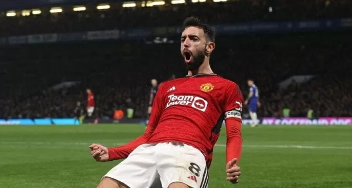 MU đối mặt với nguy cơ mất Bruno Fernandes bởi Real Madird. (Nguồn: X)