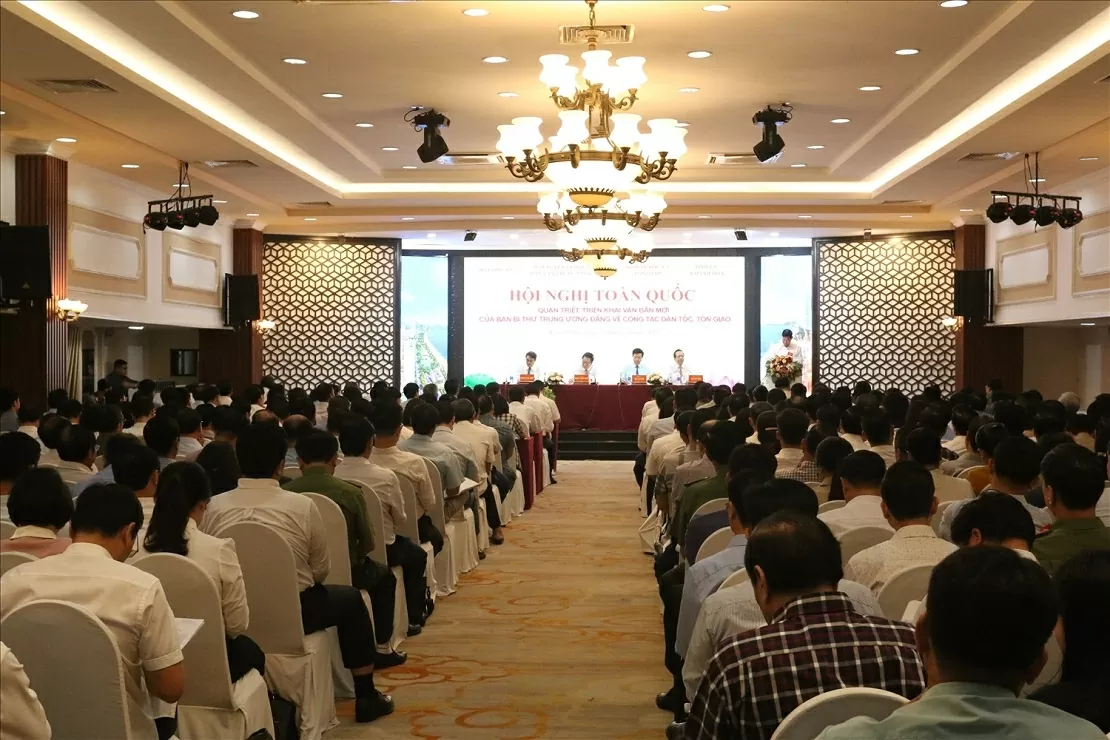 Quán triệt, triển khai một số văn bản mới của Ban Bí thư về công tác dân tộc, tôn giáo