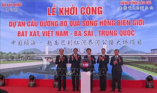 Construction begins on Vietnam – China cross-border bridge