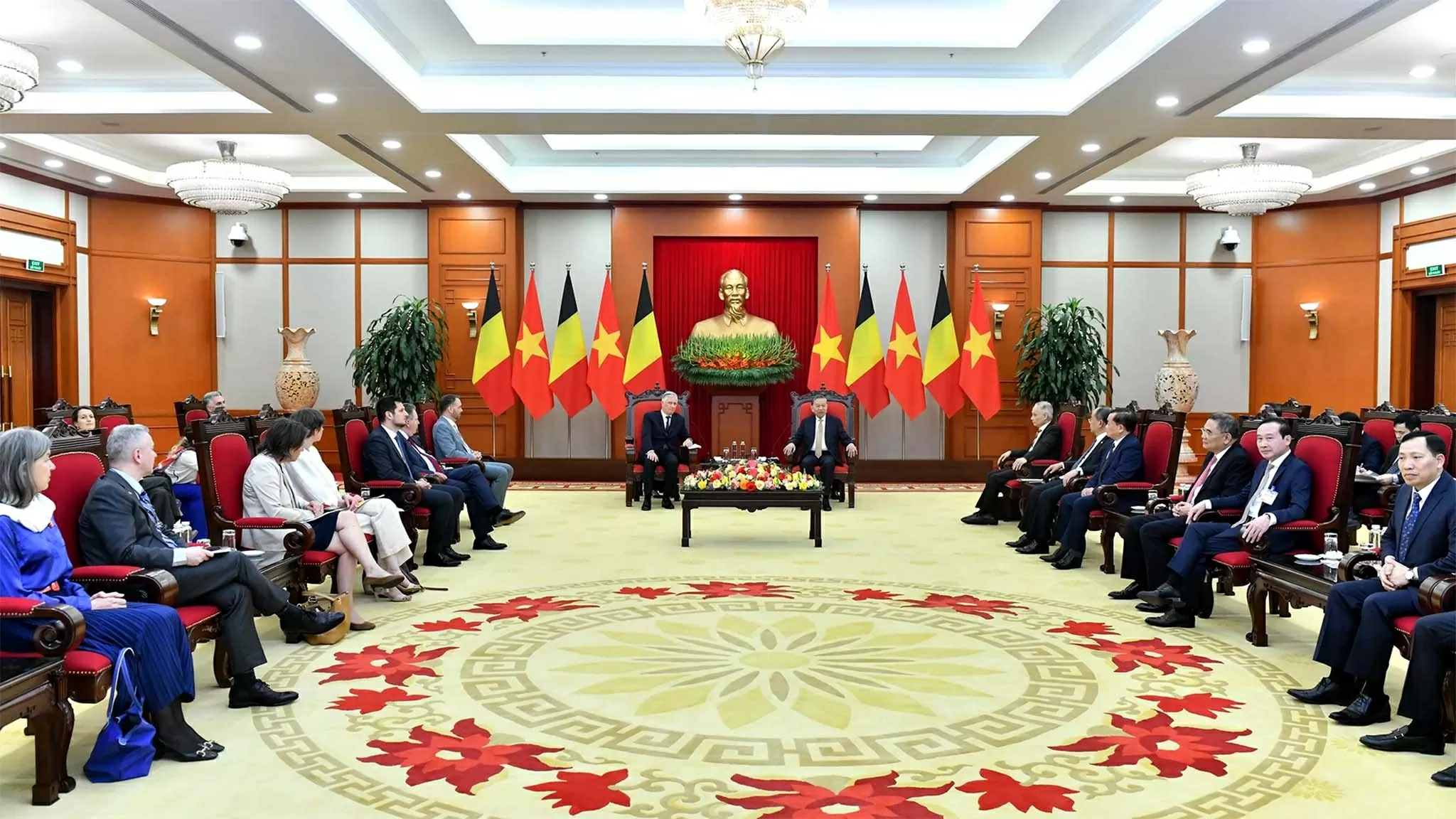 General Secretary To Lam welcomes Belgian King Philippe’s visit to create new momentum for strengthening ties