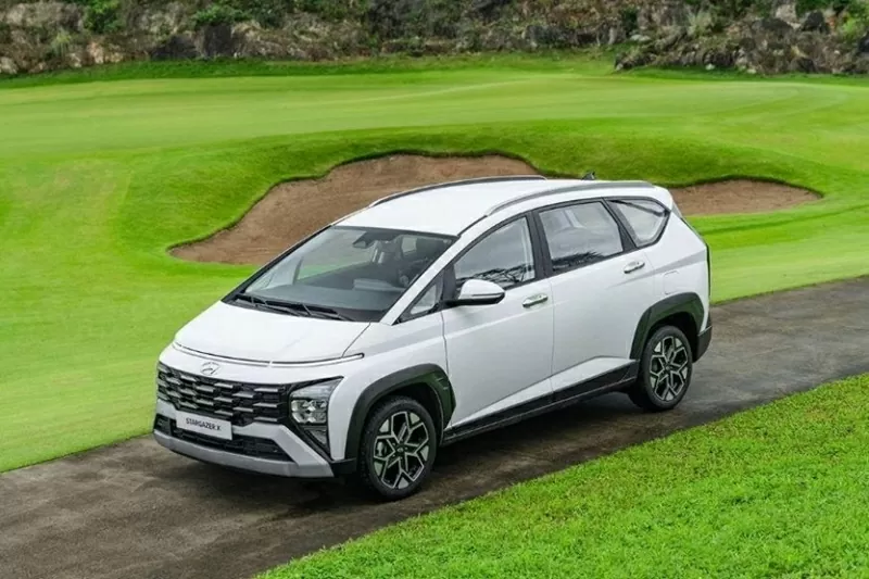 Hyundai Stargazer X được xem là bản nâng cấp nhẹ từ Stargazer thường