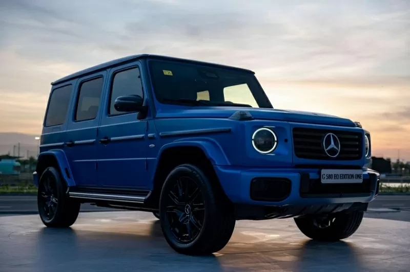 Mercedes-Benz G 580 EQ Edition One có thể quay đầu 360 độ tại chỗ trên địa hình mềm hoặc không bằng phẳng Mercedes-Benz G 580 EQ Edition One có thể quay đầu 360 độ tại chỗ trên địa hình mềm hoặc không bằng phẳng