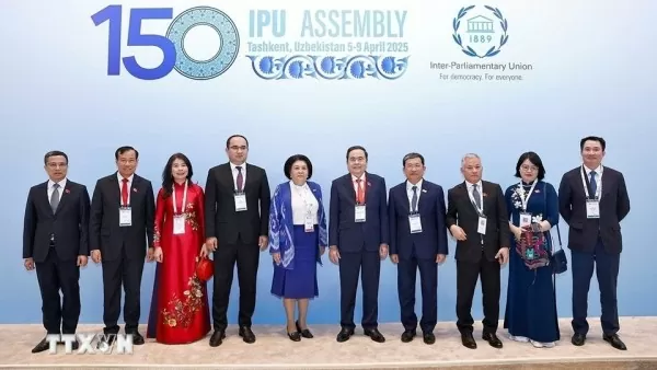 NA Chairman Tran Thanh Man attends opening ceremony of IPU-150