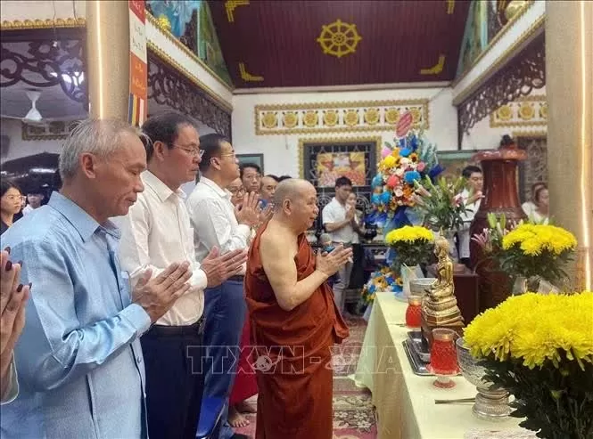 Traditional festivals of Laos, Thailand, Cambodia, Myanmar celebrated in HCM City