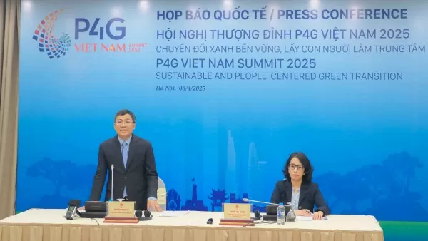 Press Conference on P4G Summit 2025: Affirming Vietnam’s Commitment to the Green Transition