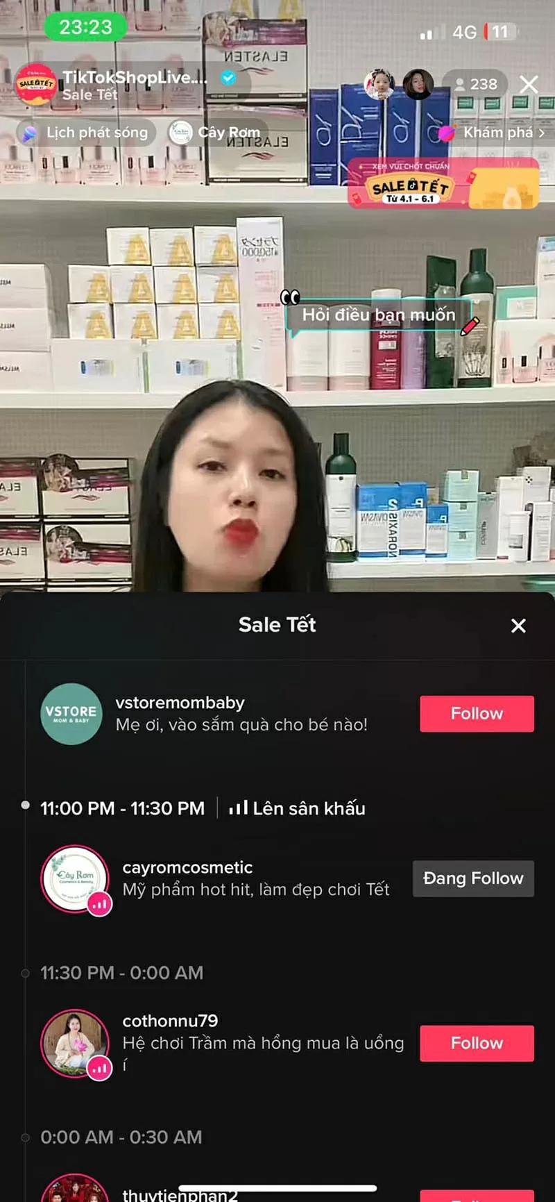 Bí quyết livestream bền bỉ: Cây Rơm Cosmetics và câu chuyện giữ nhiệt 20h liên tiếp