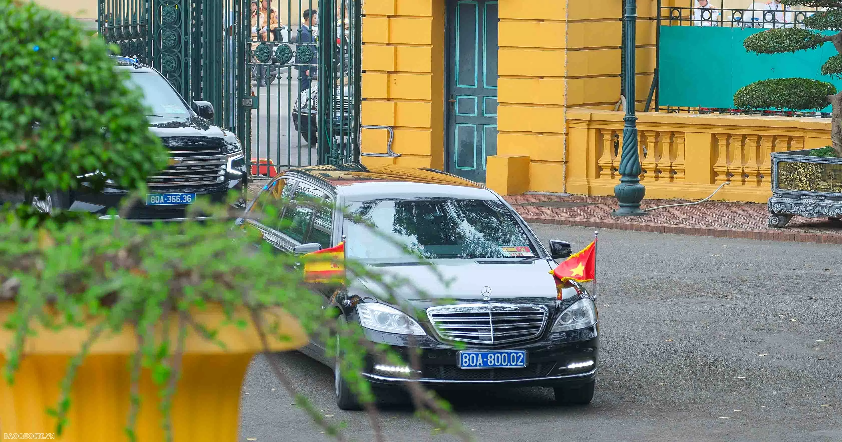 Lễ đón chính thức Thủ tướng Tây Ban Nha Pedro Sánchez Lễ đón chính thức Thủ tướng Tây Ban Nha Pedro Sánchez