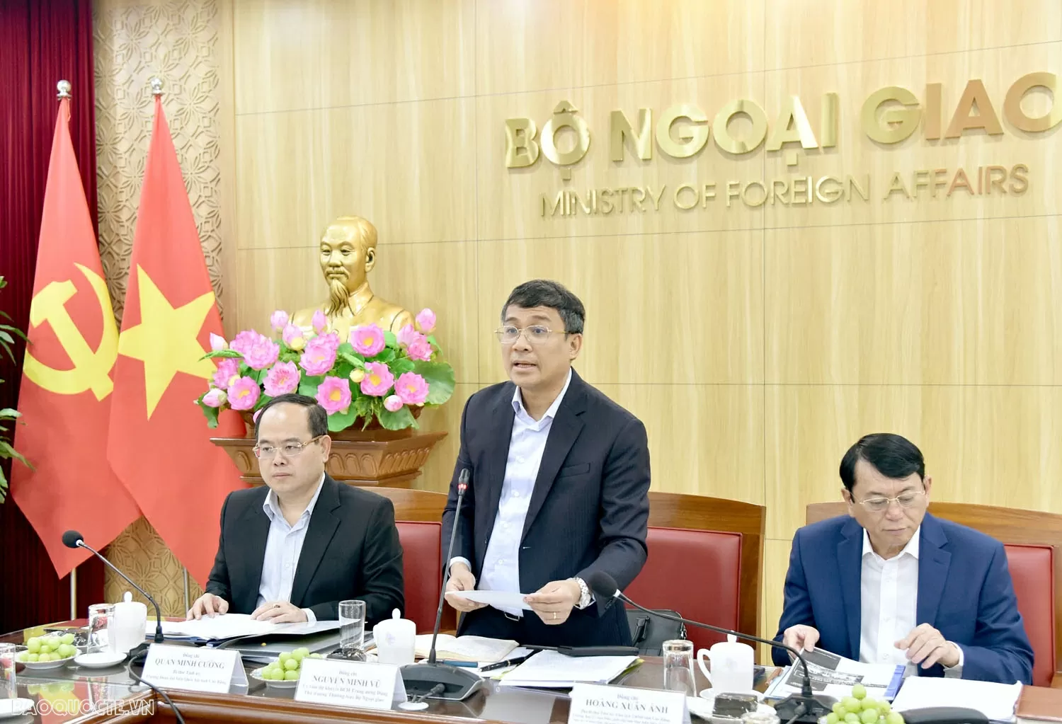 Bộ Ngoại giao và tỉnh Cao Bằng tổ chức Hội nghị đẩy mạnh triển khai Hiệp định hợp tác bảo vệ và khai thác tài nguyên du lịch thác Bản Giốc - Đức Thiên