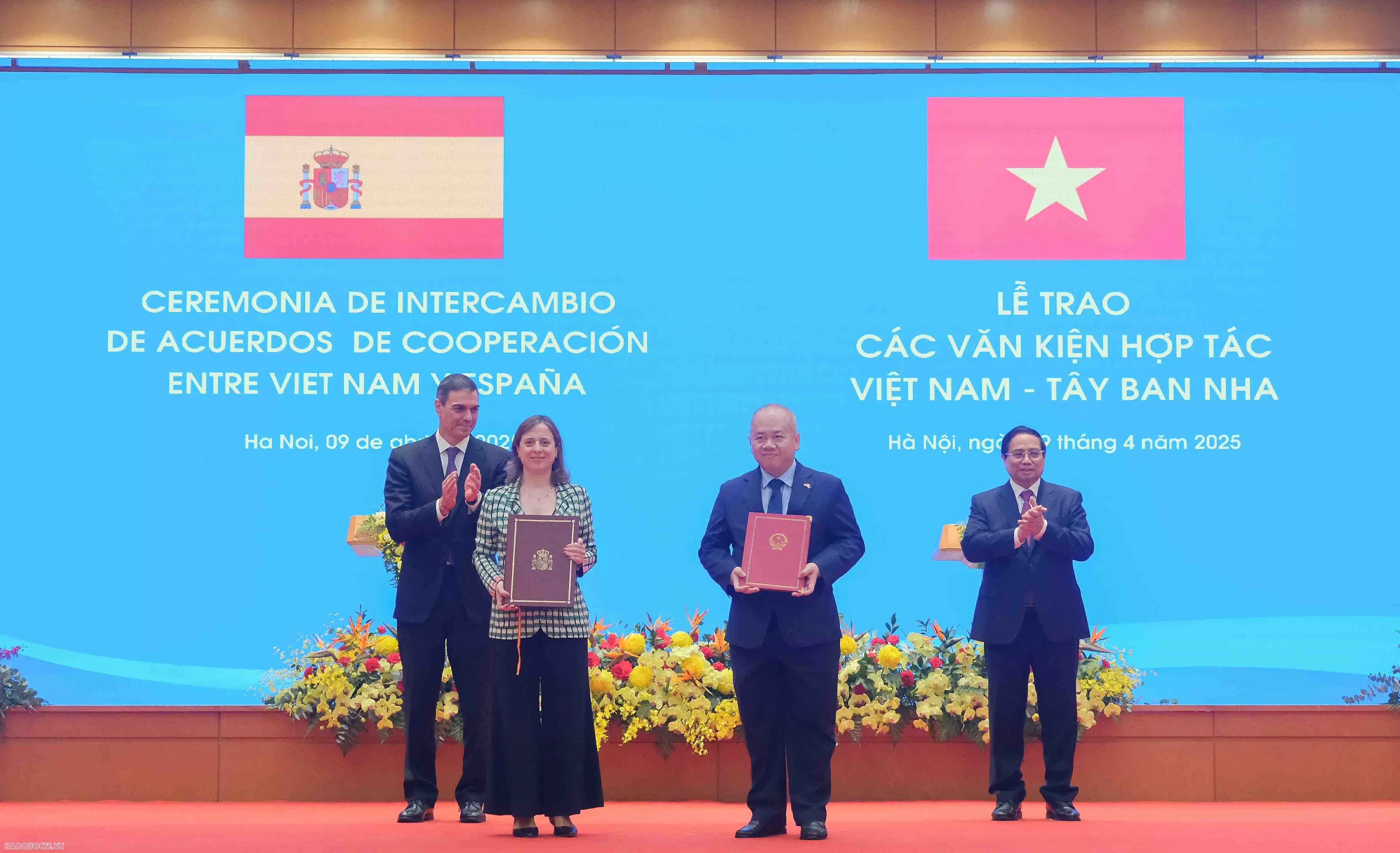 Tây Ban Nha hỗ trợ khoảng 300 triệu Euro cho doanh nghiệp đầu tư tại Việt Nam