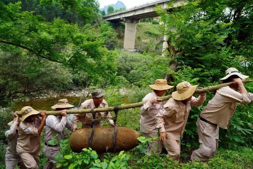 360-kg bomb safely defused in Quang Binh province