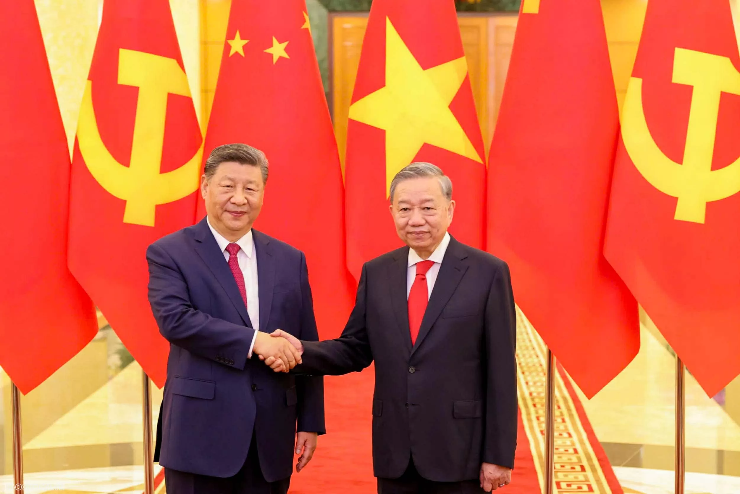 Tổng Bí thư Tô Lâm hội đàm với Tổng Bí thư, Chủ tịch nước Trung Quốc Tập Cận Bình