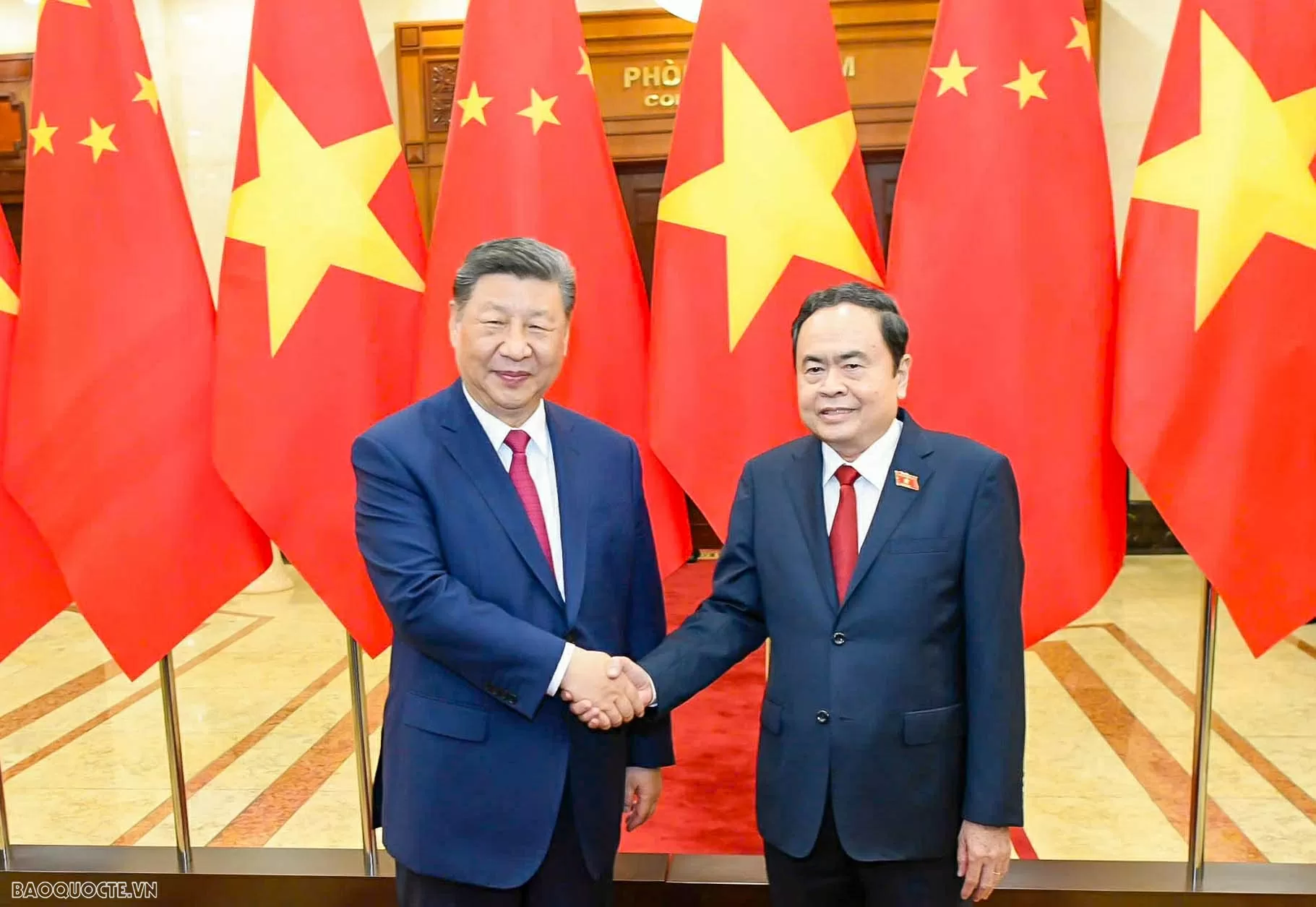NA Chairman Tran Thanh Man meets with China’s top leader Xi Jinping in Hanoi NA Chairman Tran Thanh Man meets with China’s top leader Xi Jinping in Hanoi