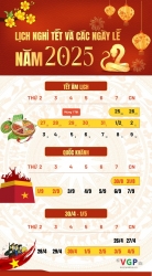 Lịch nghỉ lễ 30/4 - 1/5 của công chức, viên chức và người lao động