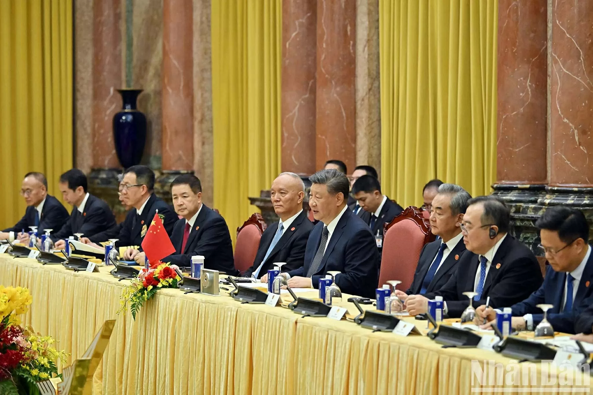 President Luong Cuong and Geneal Secretary, President of China Xi Jinping hold talks