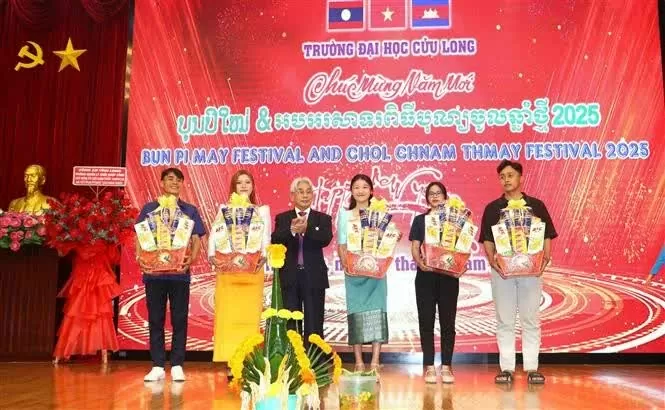 Vietnamese, Lao, Cambodian students celebrate traditional New Year festivals