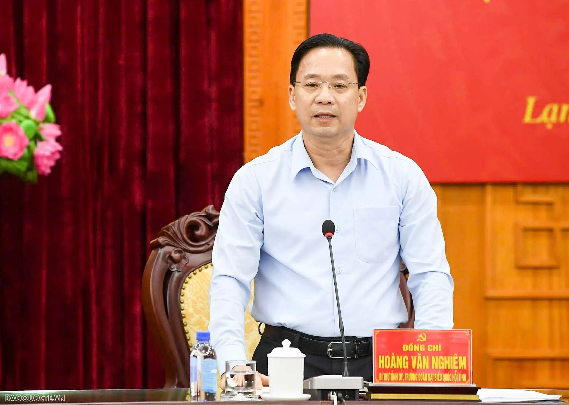 Bộ trưởng Quốc phòng lưu ý Lạng Sơn quán triệt, thực hiện nghiêm kết luận của Trung ương về quân sự, quốc phòng Đại tướng Phan Văn Giang, Bộ trưởng Bộ Quốc phòng làm việc với Ban Thường vụ Tỉnh ủy Lạng Sơn