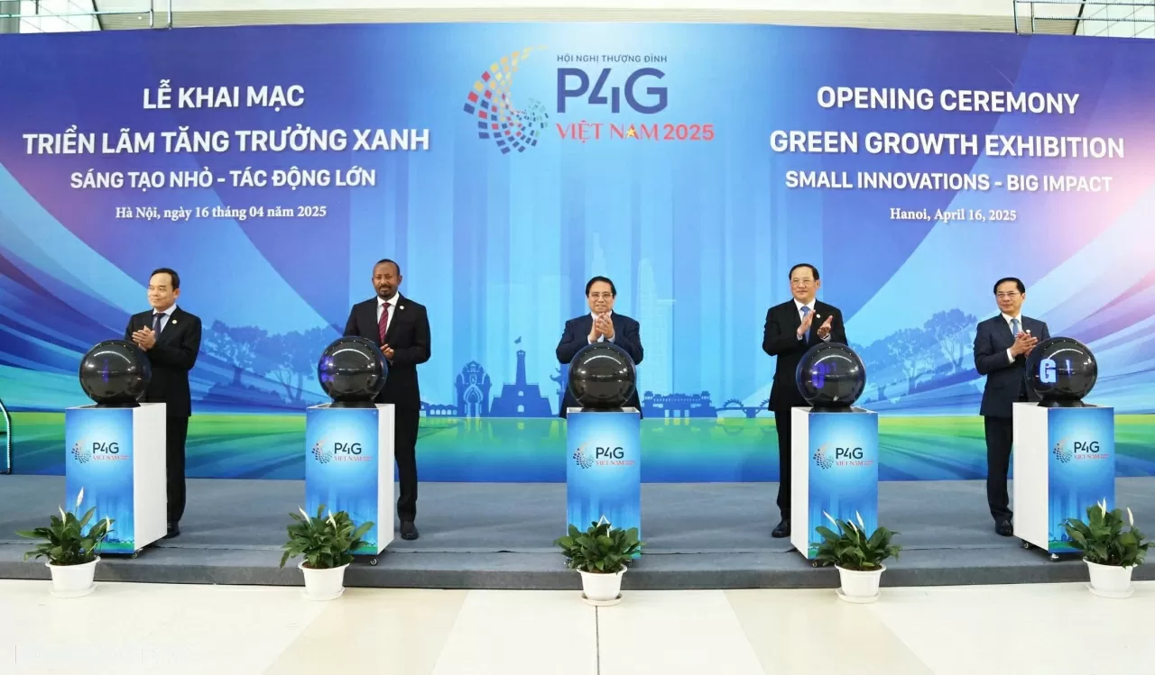 4th P4G Smmit 'Sustainable and People-Centred Green Transition' opens in Hanoi