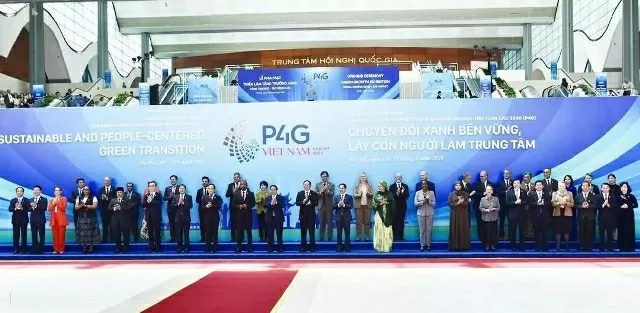 4th P4G Smmit 'Sustainable and People-Centred Green Transition' opens in Hanoi