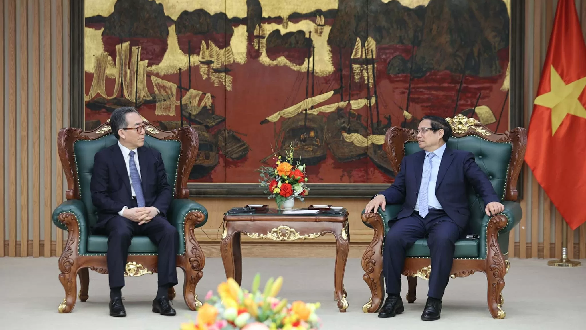 Hàn Quốc mong muốn thúc đẩy mạnh mẽ hơn nữa quan hệ hợp tác với Việt Nam trên tất cả các lĩnh vực