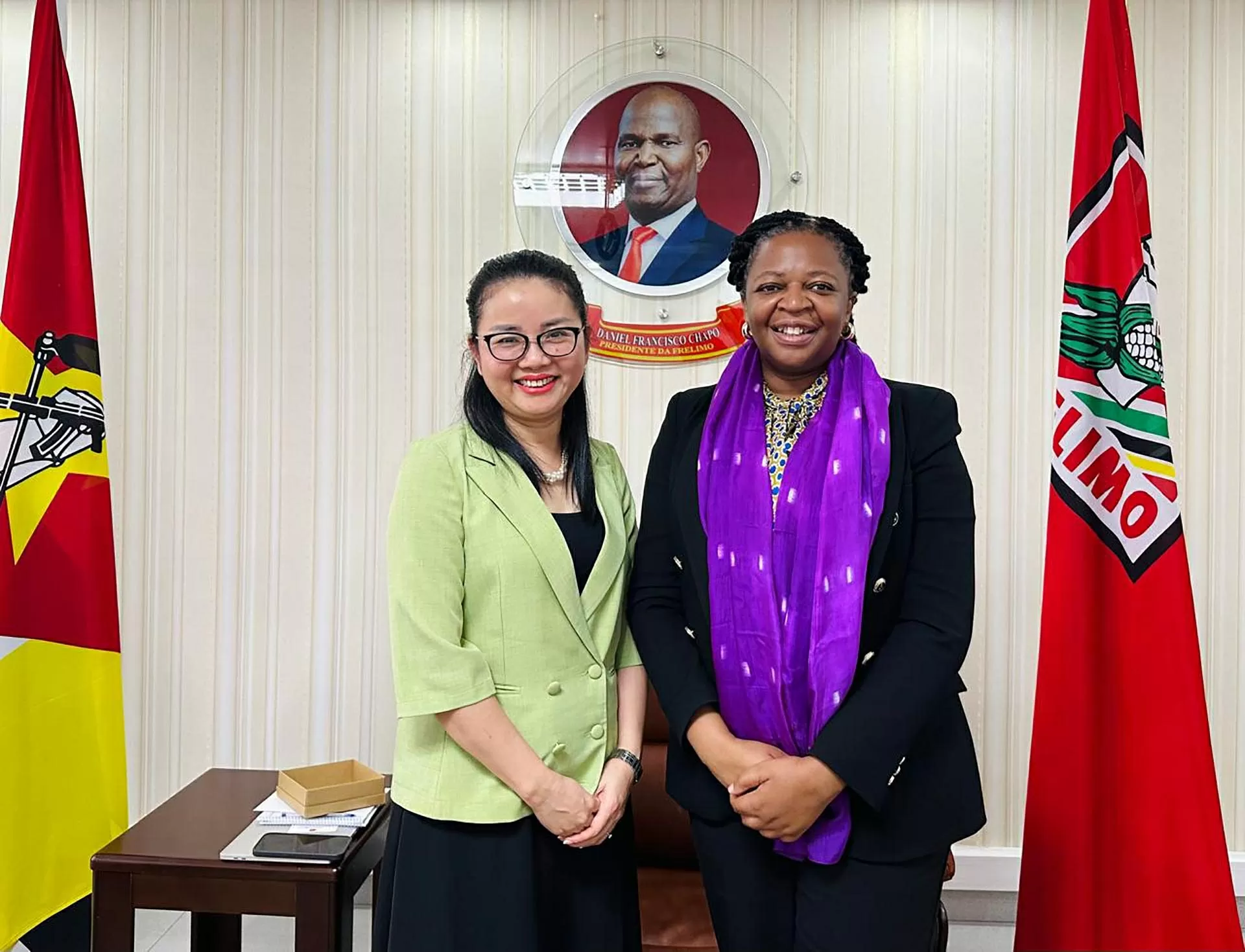 Đảng FRELIMO luôn coi trọng quan hệ hữu nghị, hợp tác Việt Nam-Mozambique