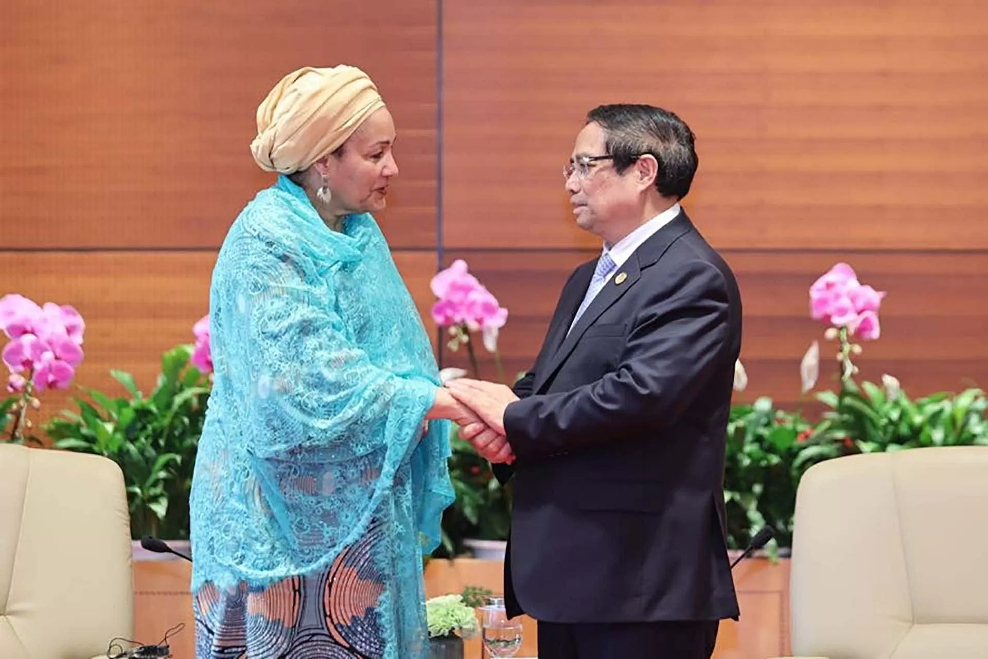 4th P4G Summit: Prime Minister meets with UN Deputy Secretary-General