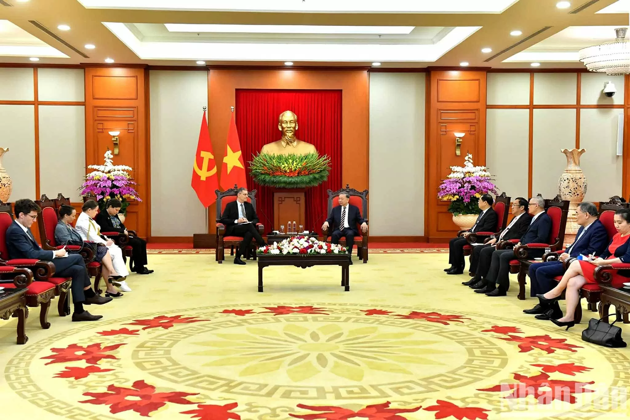 Việt Nam-Pháp thúc đẩy mạnh mẽ thương mại song phương và mở cửa hơn nữa thị trường mỗi bên