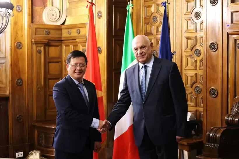 Vietnam, Italy intensify legal, judicial cooperation