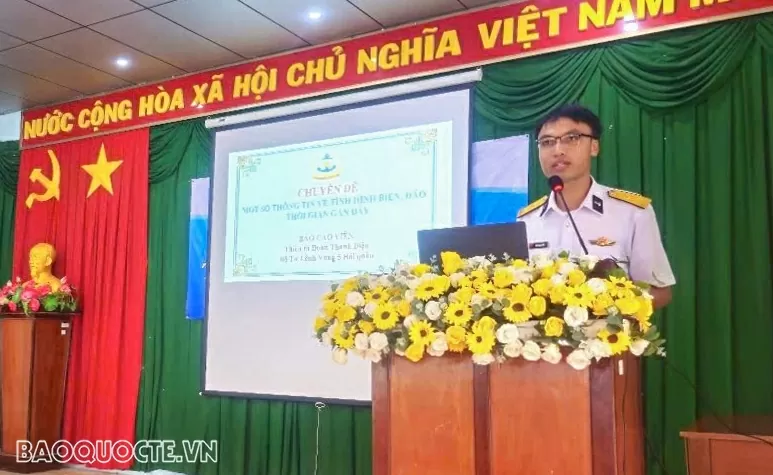 Nâng cao nhận thức về chủ quyền biển, đảo cho phụ nữ tỉnh Kiên Giang