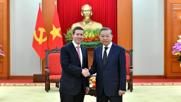 Party General Secretary To Lam receives CEO of Warburg Pincus Jeffrey David Perlman