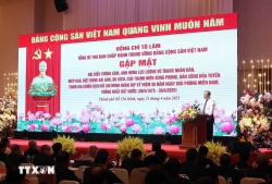 Tổng Bí thư Tô Lâm gặp mặt đại biểu tướng lĩnh, anh hùng và các lực lượng tham gia Chiến dịch Hồ Chí Minh