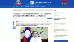 Đại sứ Khamphao Ernthavanh: Chuyến thăm của Chủ tịch nước Lương Cường vun đắp tình hữu nghị đặc biệt Việt Nam-Lào
