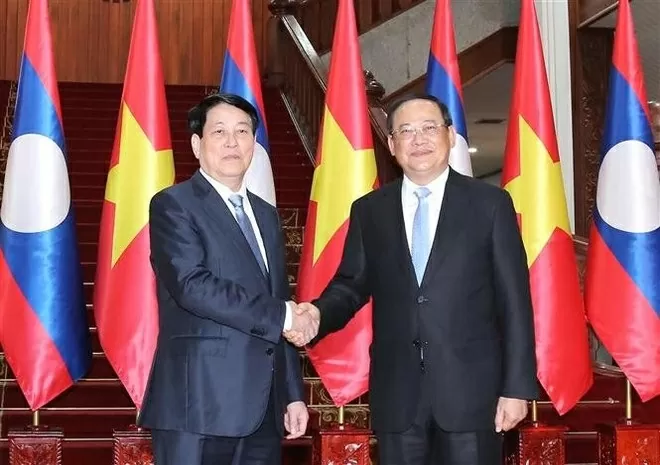 President Luong Cuong meets Lao Prime Minister Sonexay Siphandone, reaffirms close bilateral ties