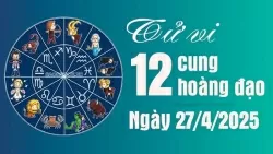 Tử vi 12 cung hoàng đạo Chủ Nhật 27/4/2025: Thiên Bình có vận tài lộc