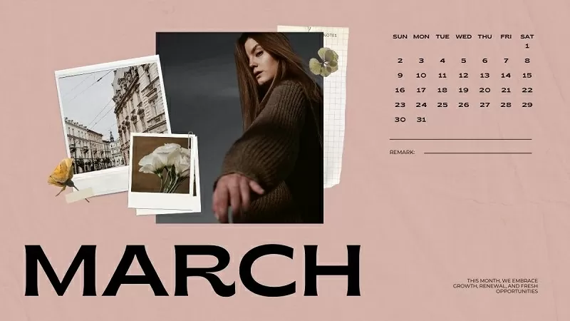 Cách làm lịch trên Canva ấn tượng 