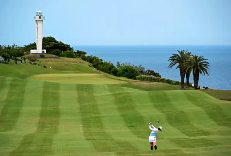 Sân golf Kawana Hotel tại Nhật Bản. Ảnh: Getty Images